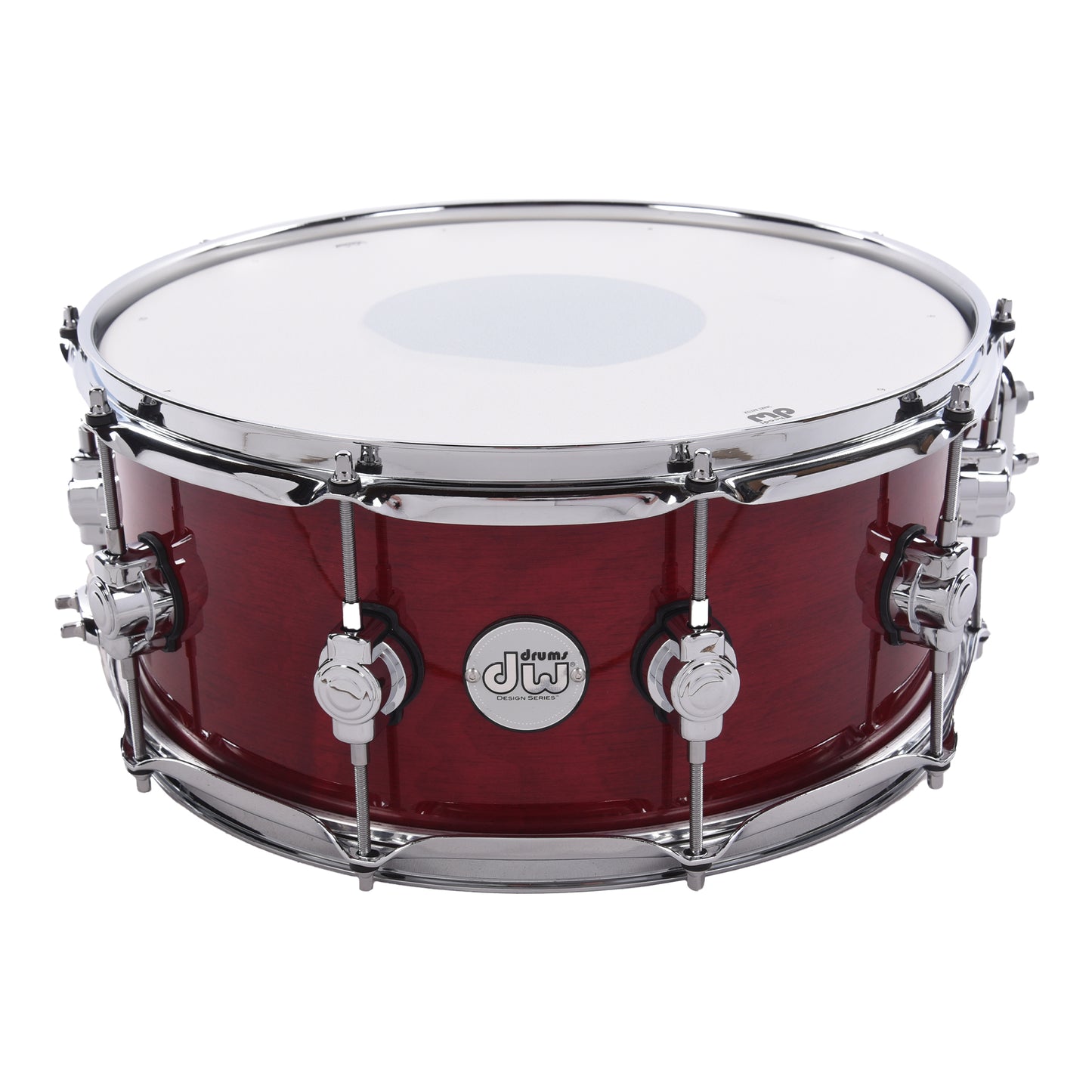 DW 6x14 Design Series Snare Drum Cherry Stain Drums and Percussion / Acoustic Drums / Snare