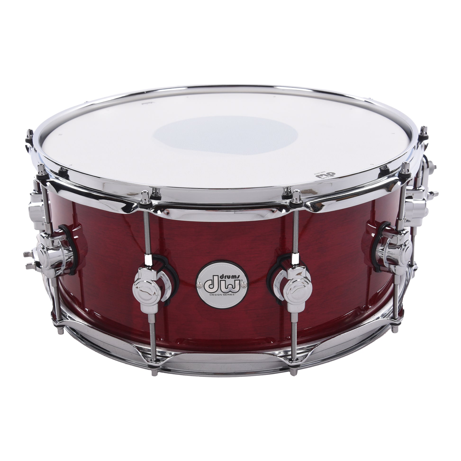 DW 6x14 Design Series Snare Drum Cherry Stain Drums and Percussion / Acoustic Drums / Snare