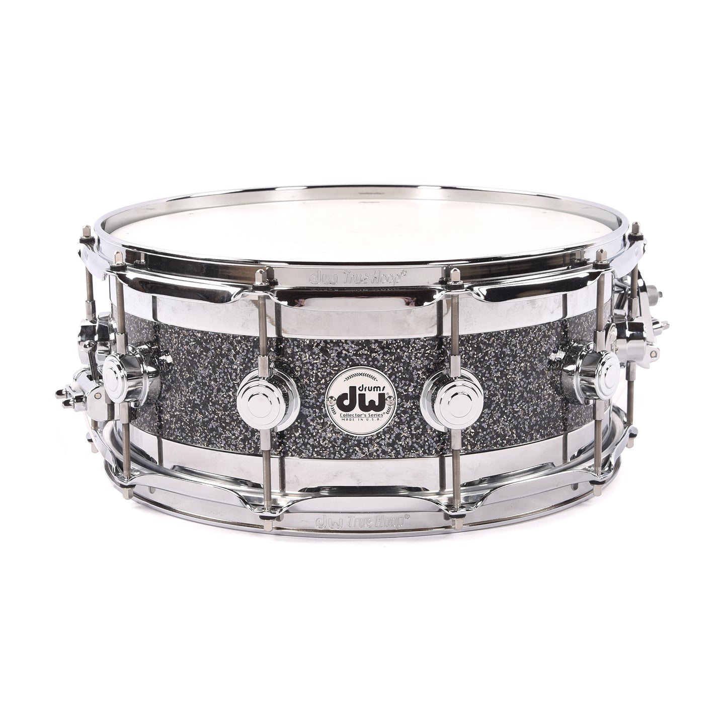 DW 6x14 Edge Snare Drum Black Galaxy Drums and Percussion / Acoustic Drums / Snare