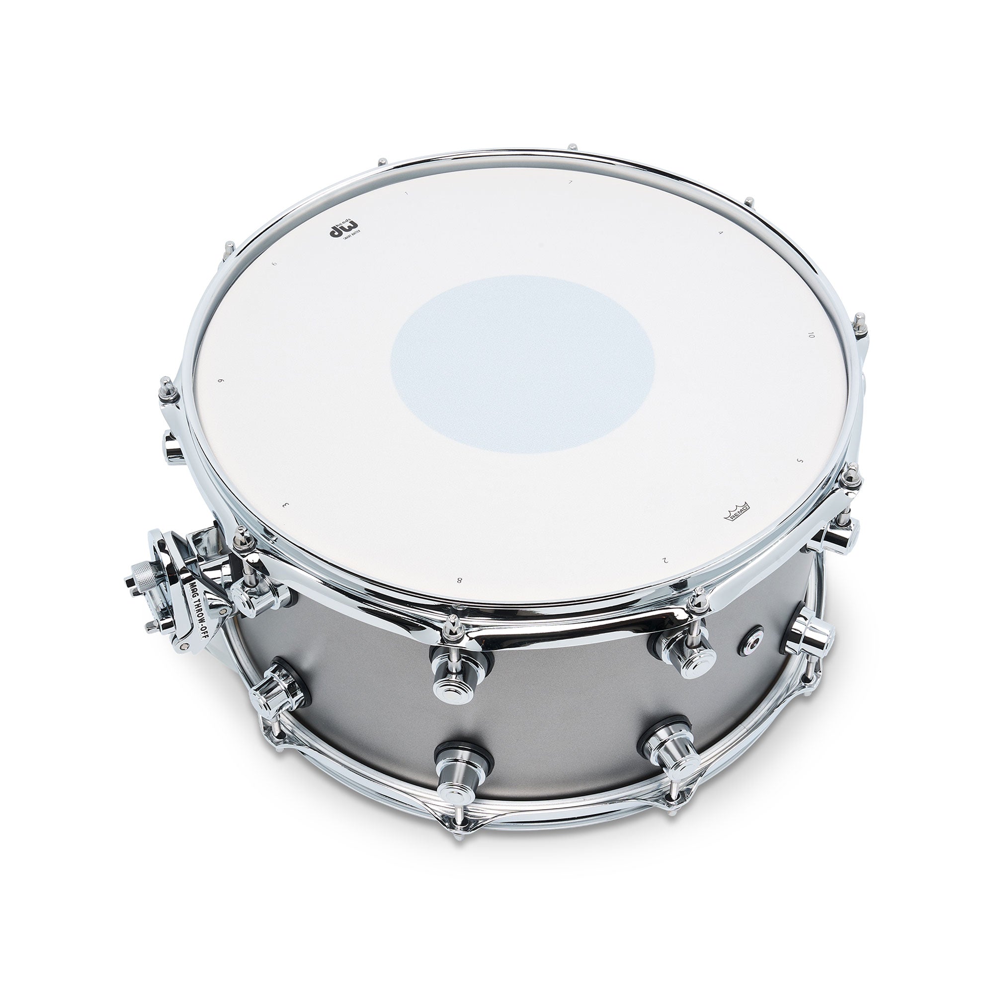 DW Design Series 7x14 Snare Drum Limited Titanium Satin Lacquer Drums and Percussion / Acoustic Drums / Snare