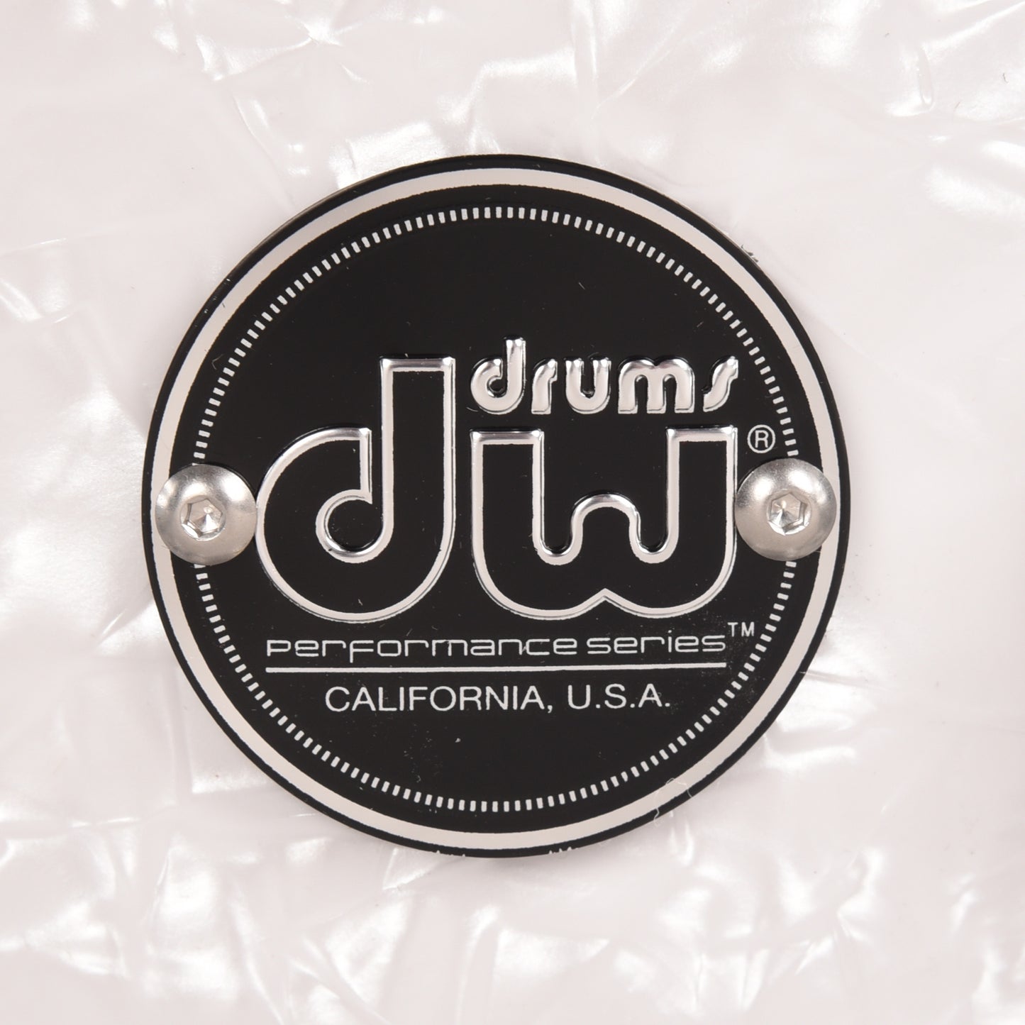 DW 6.5x14 Performance Series Snare Drum White Marine Pearl Snare Drums