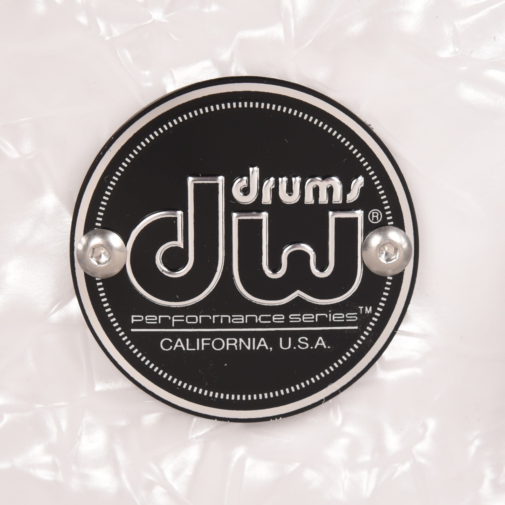 DW 6.5x14 Performance Series Snare Drum White Marine Pearl Snare Drums