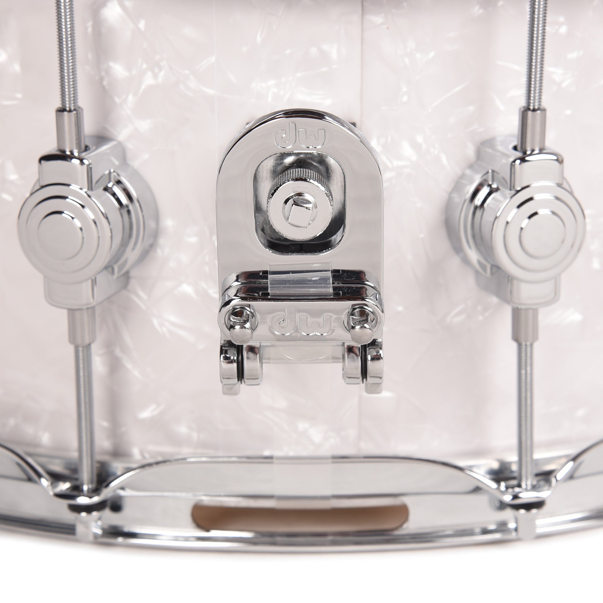 DW 6.5x14 Performance Series Snare Drum White Marine Pearl Snare Drums