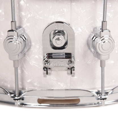 DW 6.5x14 Performance Series Snare Drum White Marine Pearl Snare Drums