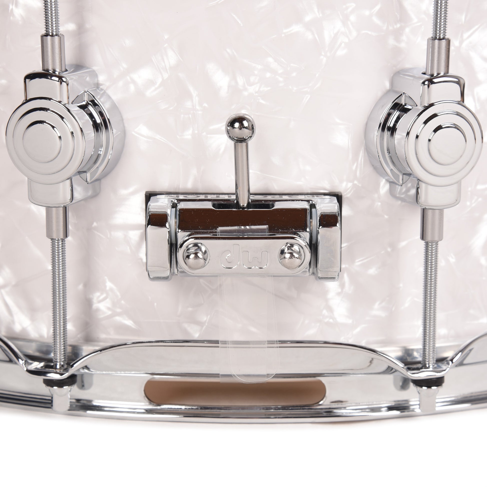 DW 6.5x14 Performance Series Snare Drum White Marine Pearl Snare Drums