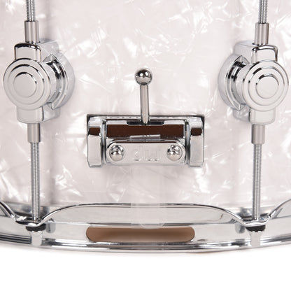 DW 6.5x14 Performance Series Snare Drum White Marine Pearl Snare Drums