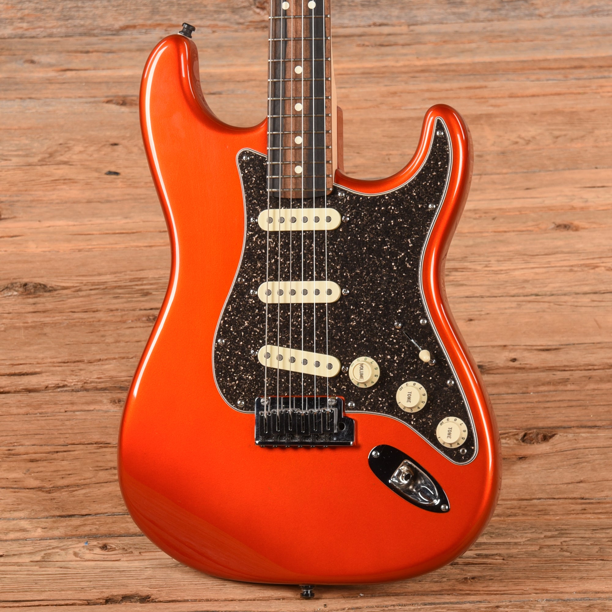 Fender American Professional Stratocaster Neck with American Elite Body Autumn Blaze Metallic