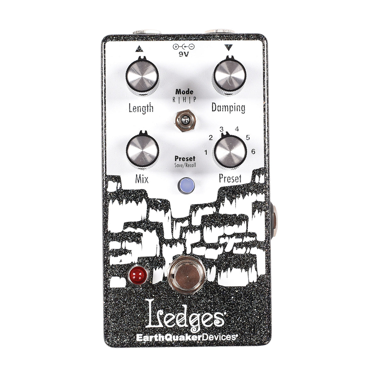 Earthquaker Devices Ledges Tri-Dimensional Reverberation Machine 2026 EQD Day One-of-a-Kind #2 Effect Pedals