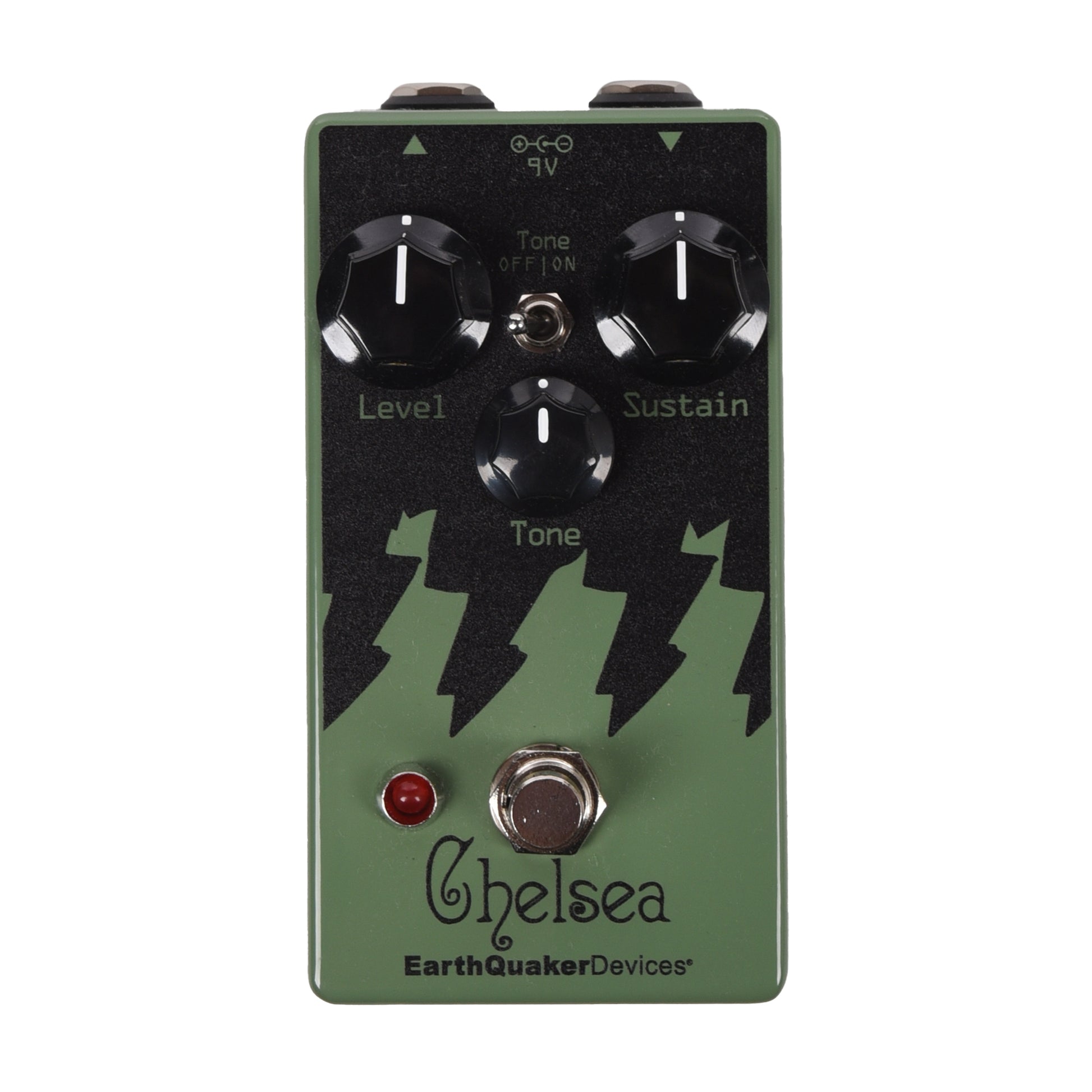 EarthQuaker Devices Chelsea Low End Fuzz Driver Pedal Reseda Green Effects and Pedals / Bass Pedals