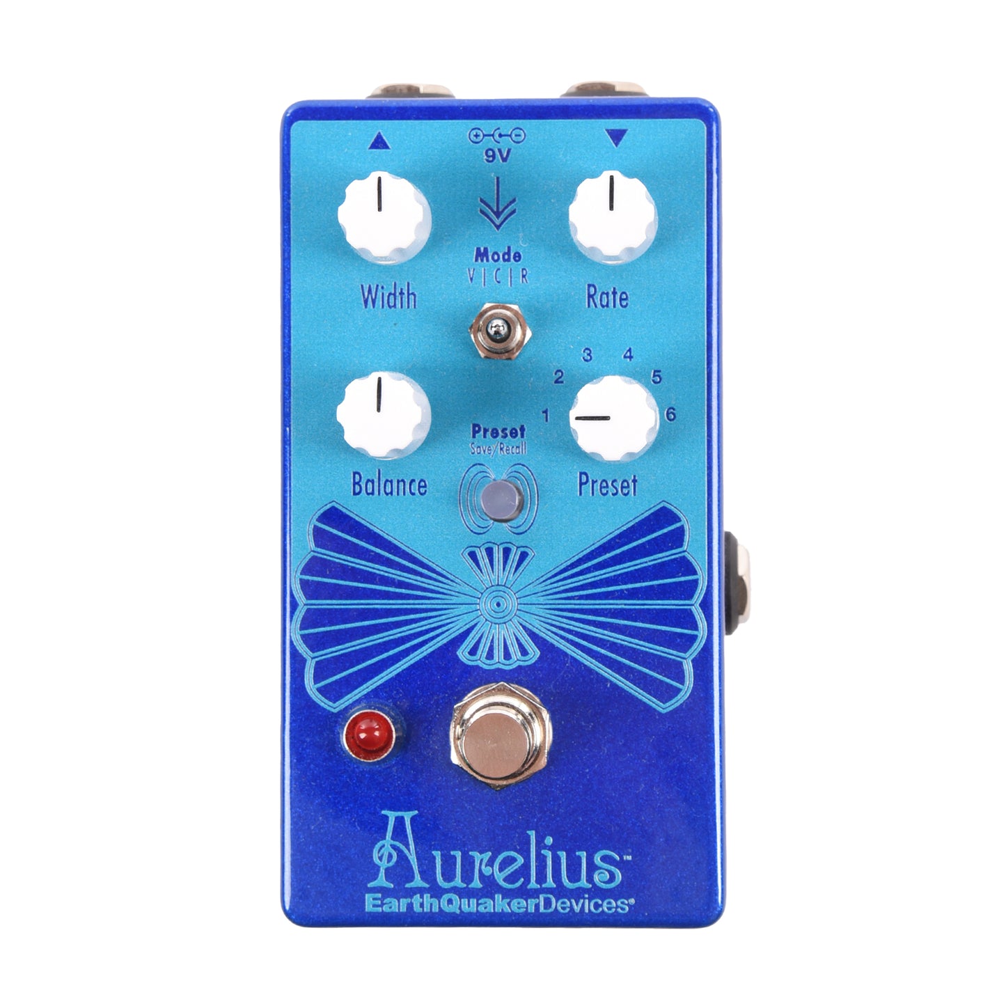 EarthQuaker Devices Aurelius Tri-Voice Chorus Pedal One-of-a-Kind #01 Effects and Pedals / Chorus and Vibrato