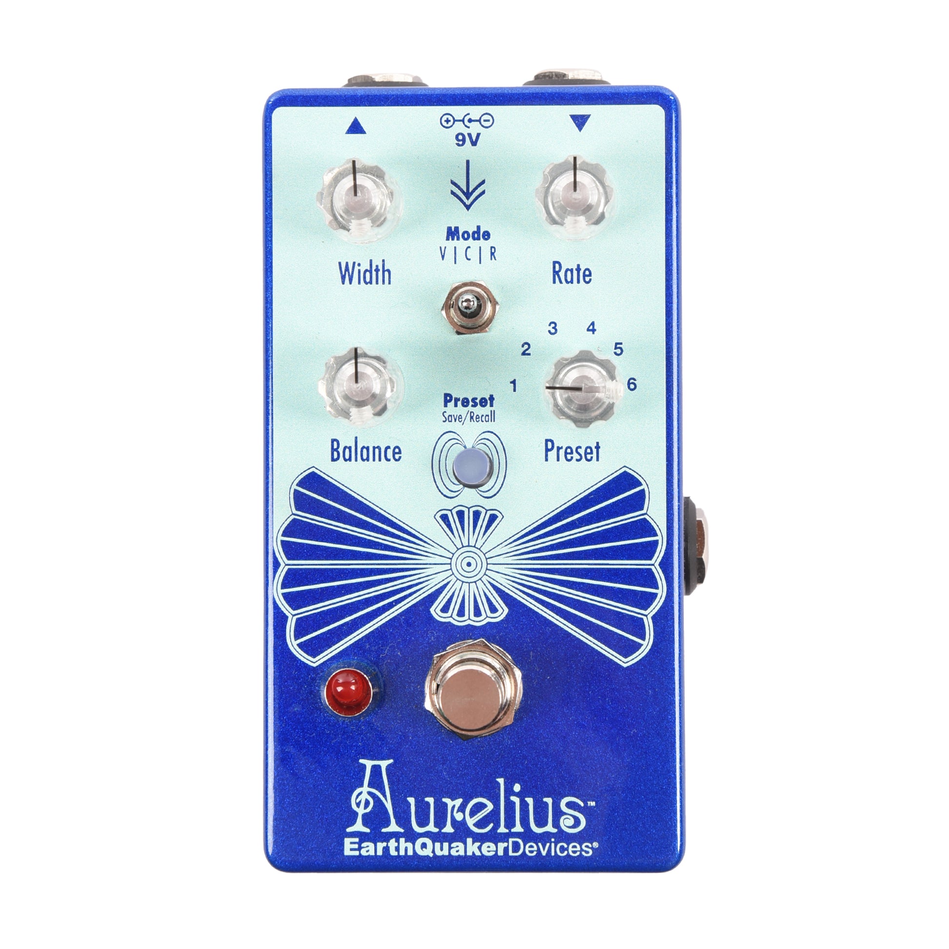 EarthQuaker Devices Aurelius Tri-Voice Chorus Pedal One-of-a-Kind #09 Effects and Pedals / Chorus and Vibrato