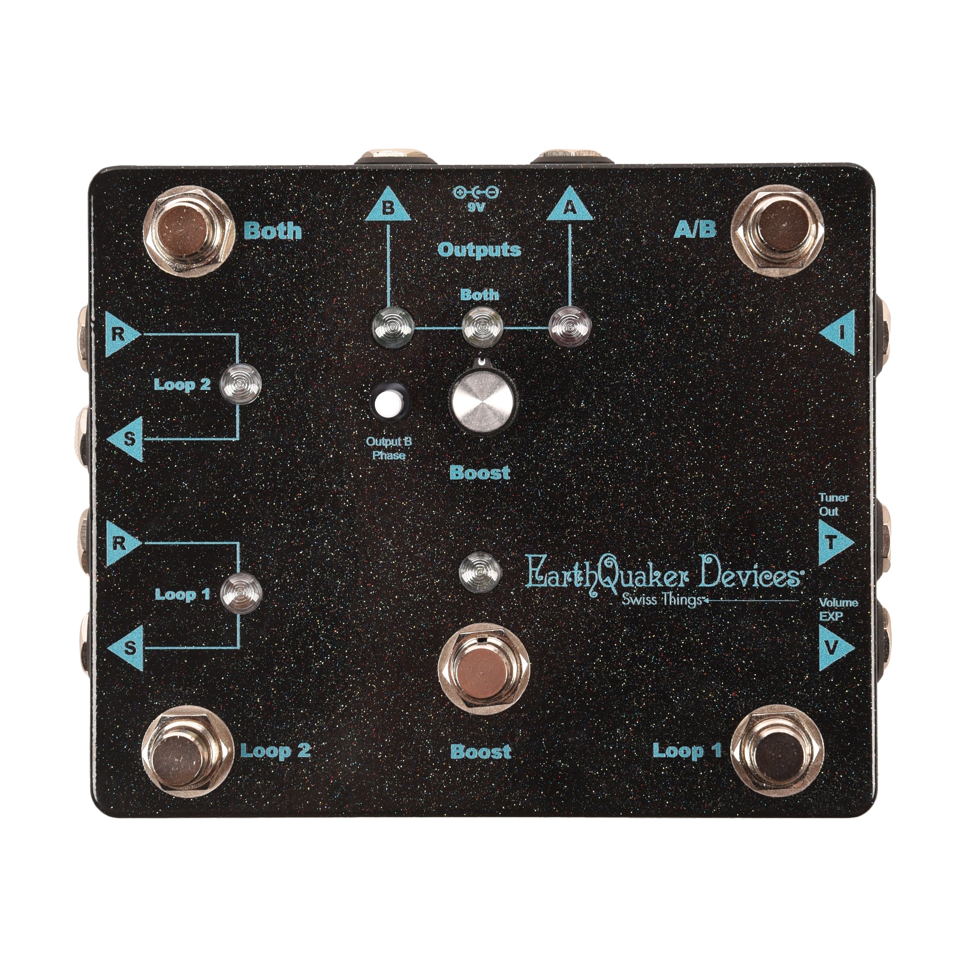 EarthQuaker Devices Swiss Things Pedalboard Reconciler One-of-a-Kind #01 Effects and Pedals / Controllers, Volume and Expression