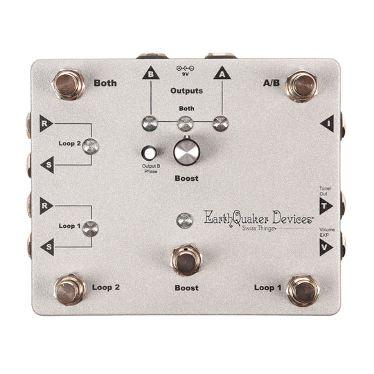 EarthQuaker Devices Swiss Things Pedalboard Reconciler One-of-a-Kind #02 Effects and Pedals / Controllers, Volume and Expression