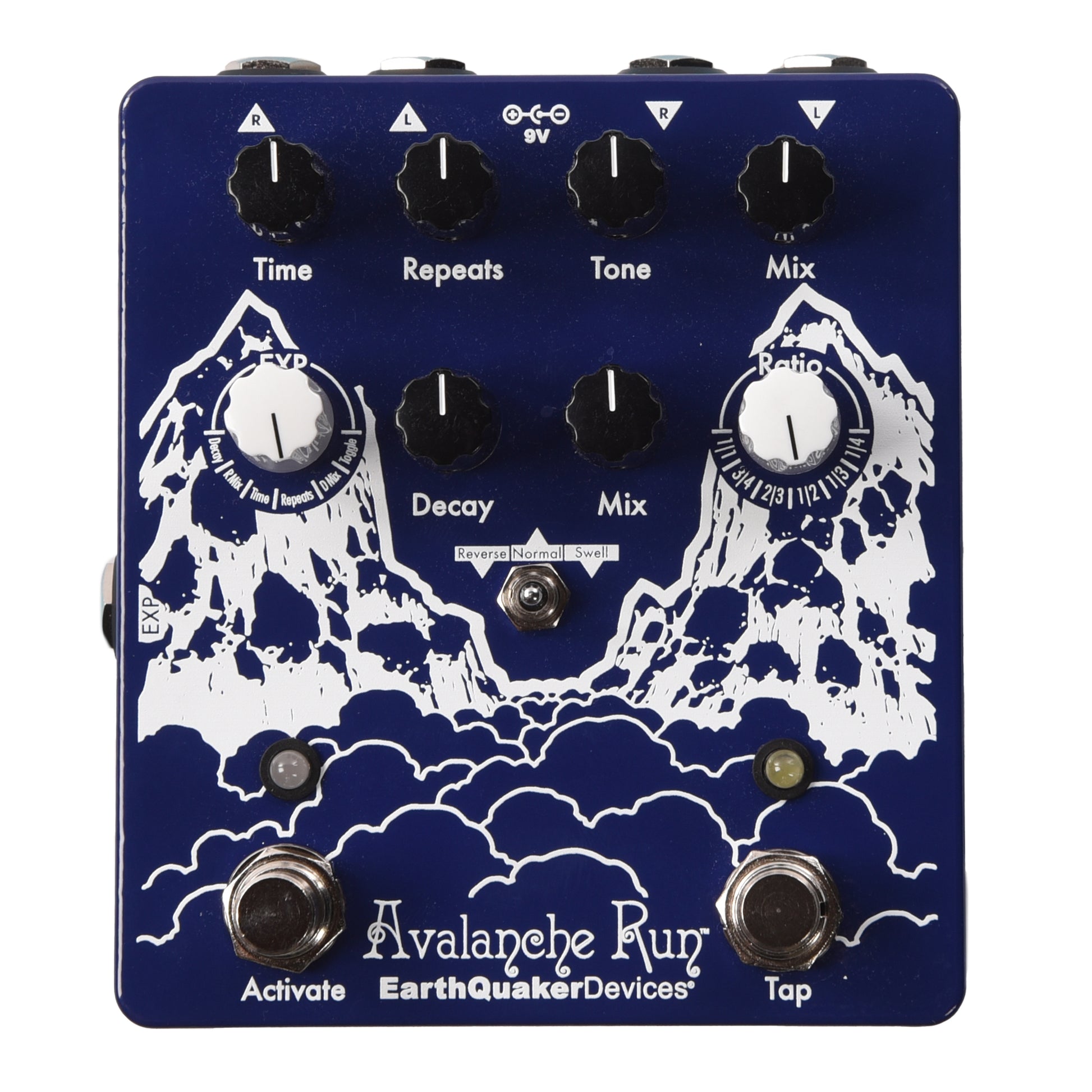 EarthQuaker Devices Avalanche Run Stereo Delay & Reverb v2 One-of-a-Kind #01 Effects and Pedals / Delay