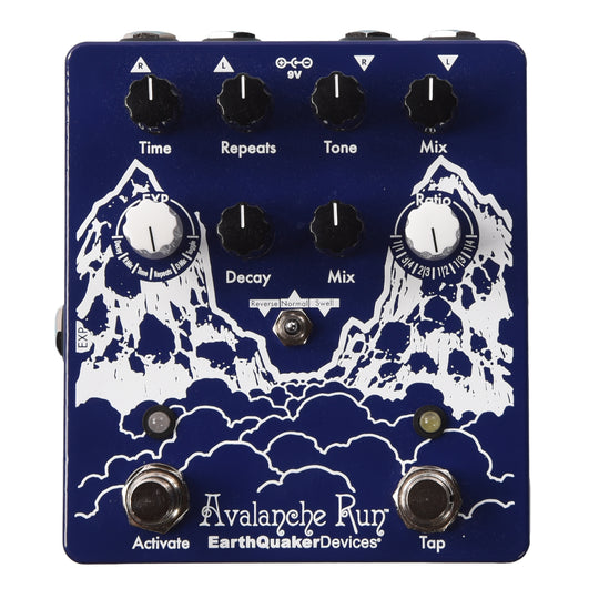 EarthQuaker Devices Avalanche Run Stereo Delay & Reverb v2 One-of-a-Kind #01 Effects and Pedals / Delay