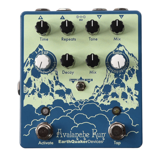 EarthQuaker Devices Avalanche Run Stereo Delay & Reverb v2 One-of-a-Kind #05 Effects and Pedals / Delay
