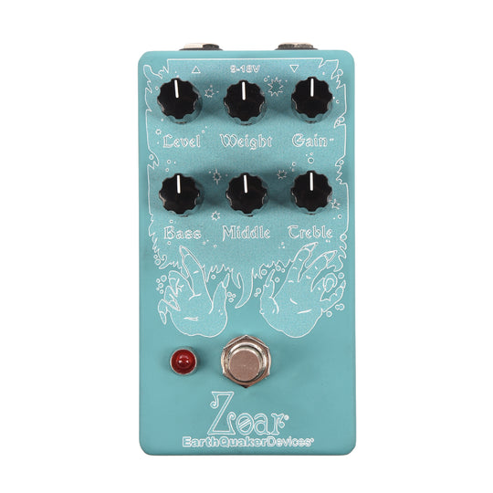 EarthQuaker Devices Zoar Dynamic Audio Grinder Pedal One-of-a-Kind #01 Effects and Pedals / Distortion