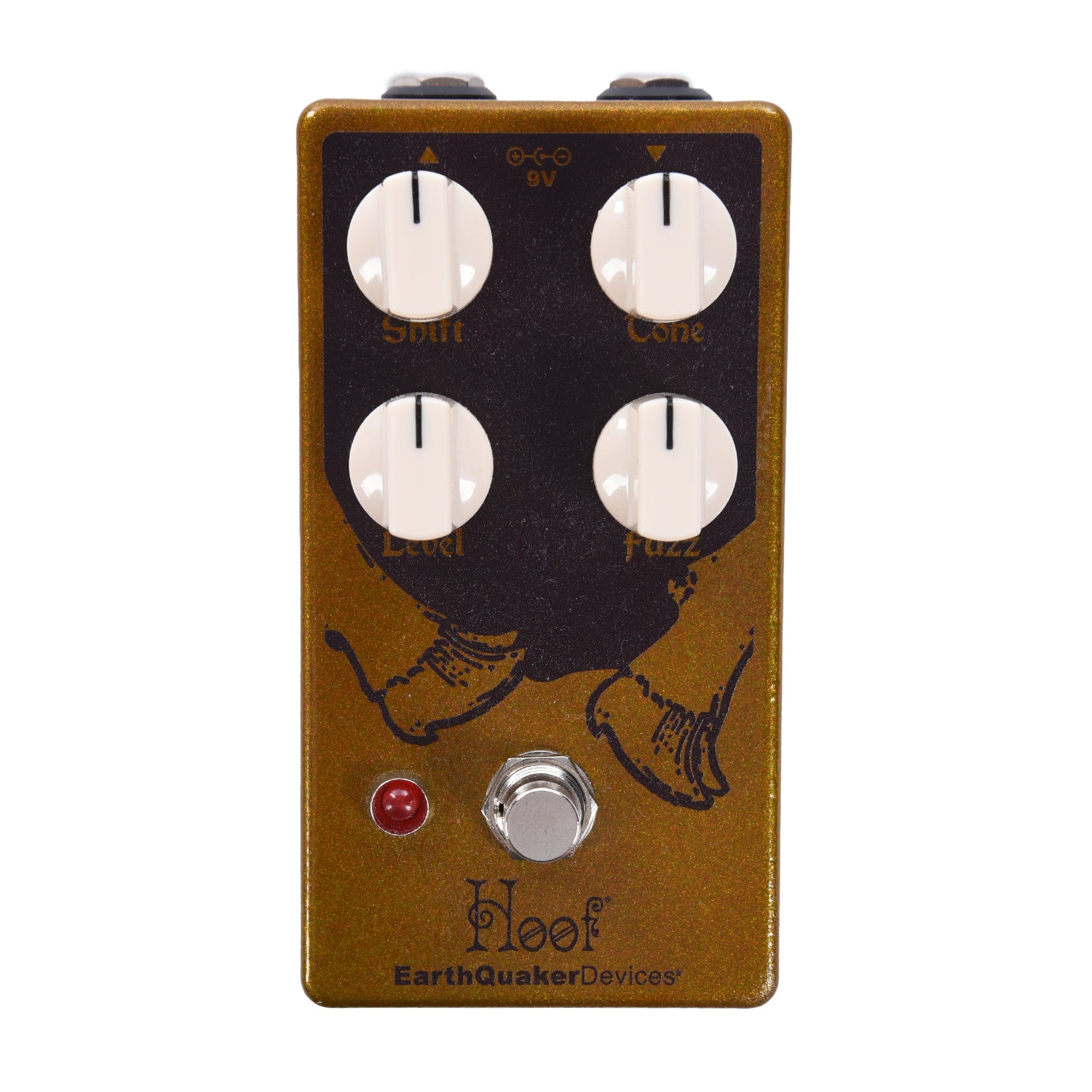EarthQuaker Devices Hoof Germanium/Silicon Fuzz V2 One-of-a-Kind Color #05 Effects and Pedals / Fuzz