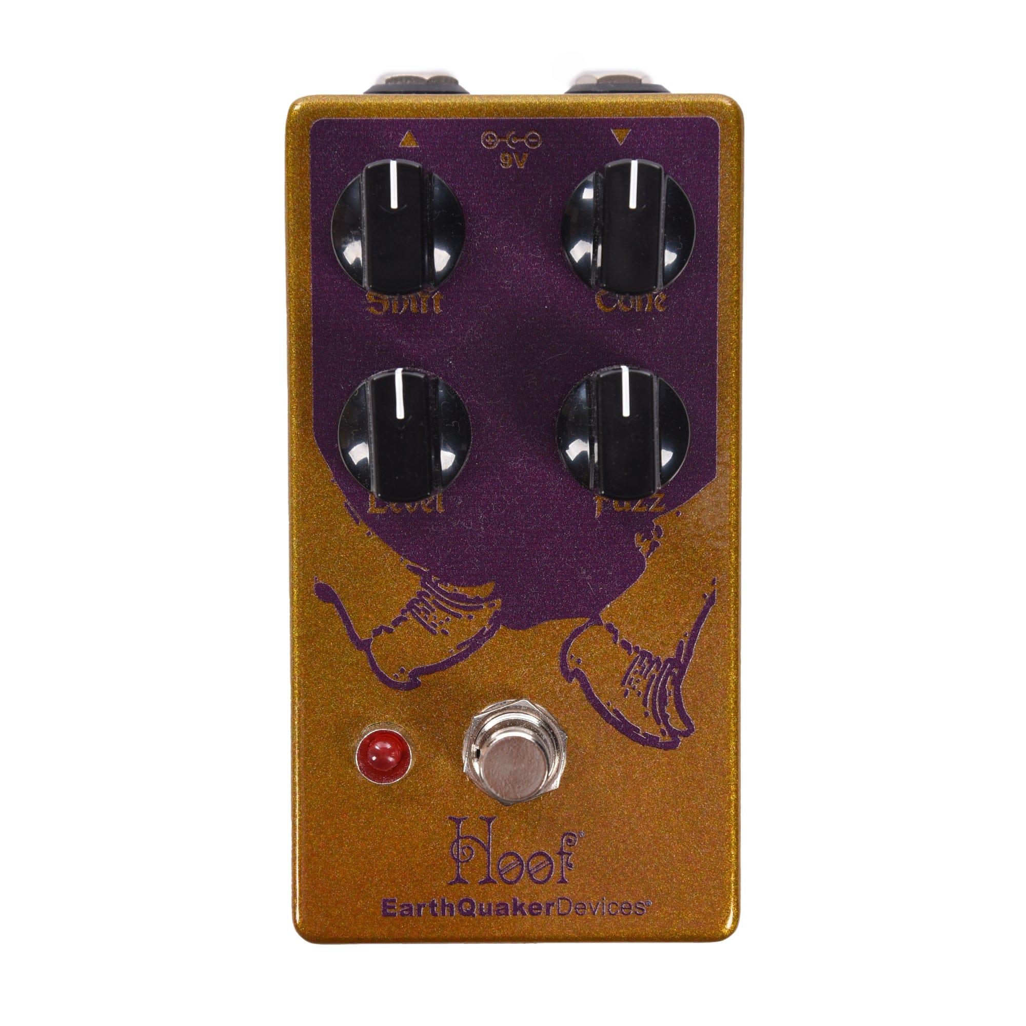 EarthQuaker Devices Hoof Germanium/Silicon Fuzz V2 One-of-a-Kind Color #09 Effects and Pedals / Fuzz