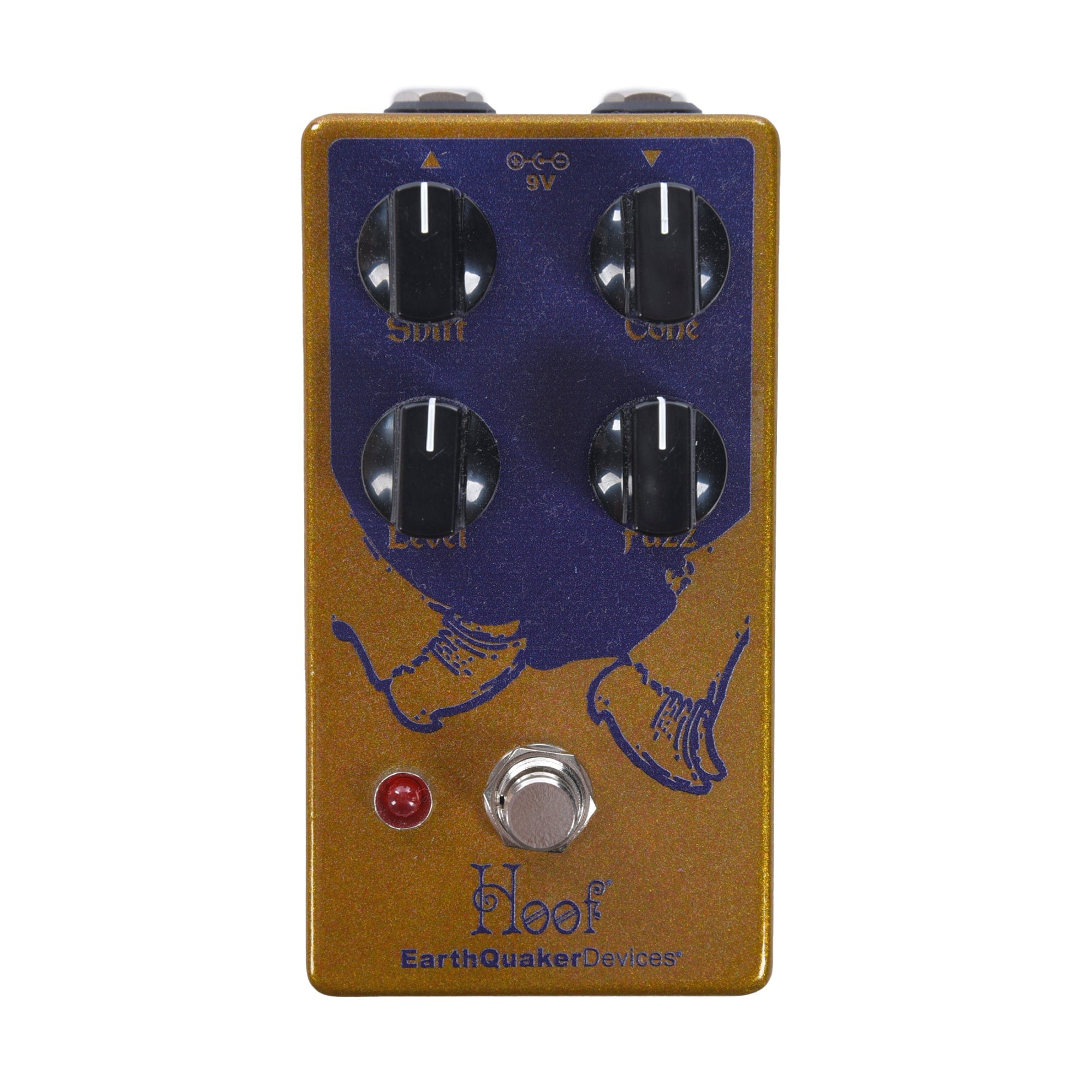 EarthQuaker Devices Hoof Germanium/Silicon Fuzz V2 One-of-a-Kind Color #11 Effects and Pedals / Fuzz
