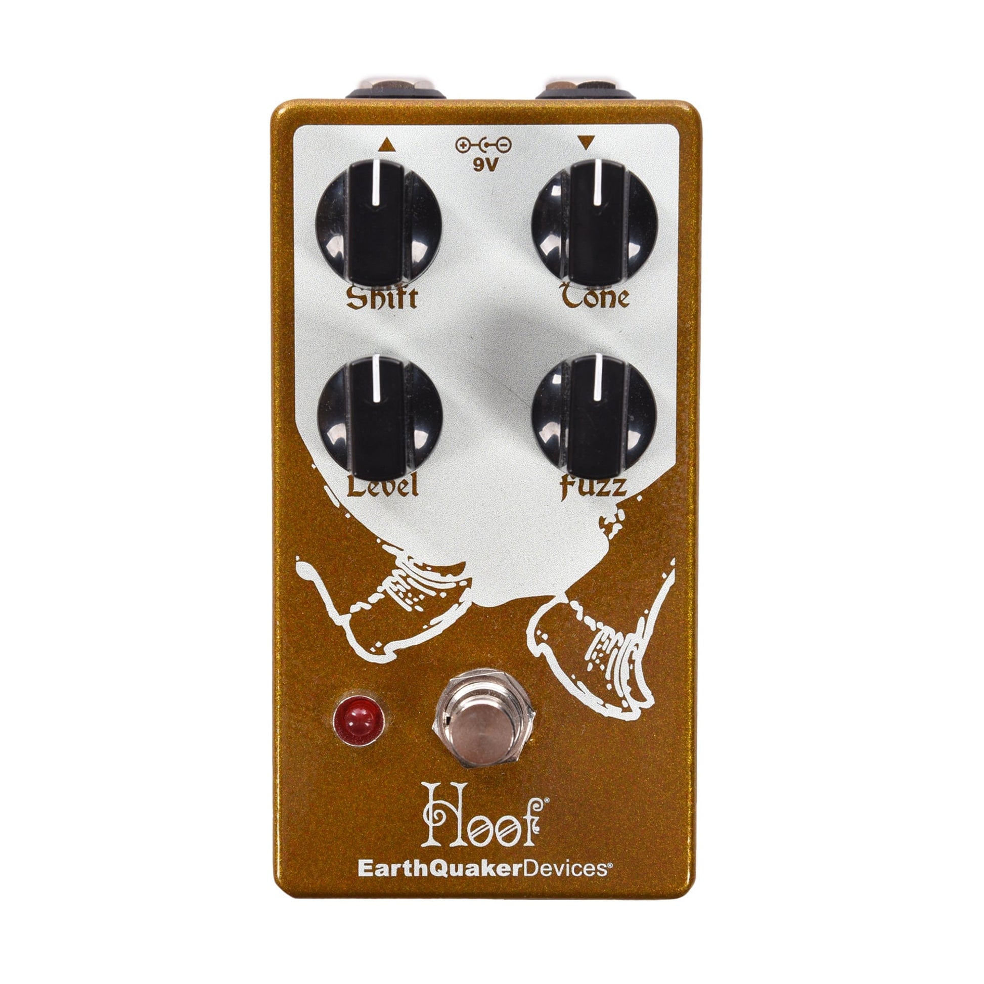 EarthQuaker Devices Hoof Germanium/Silicon Fuzz V2 One-of-a-Kind Color #12 Effects and Pedals / Fuzz