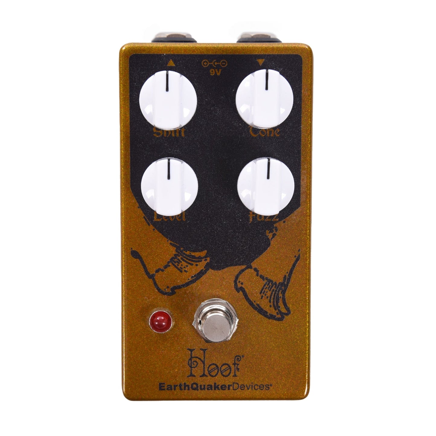 EarthQuaker Devices Hoof Germanium/Silicon Fuzz V2 One-of-a-Kind Color #19 Effects and Pedals / Fuzz