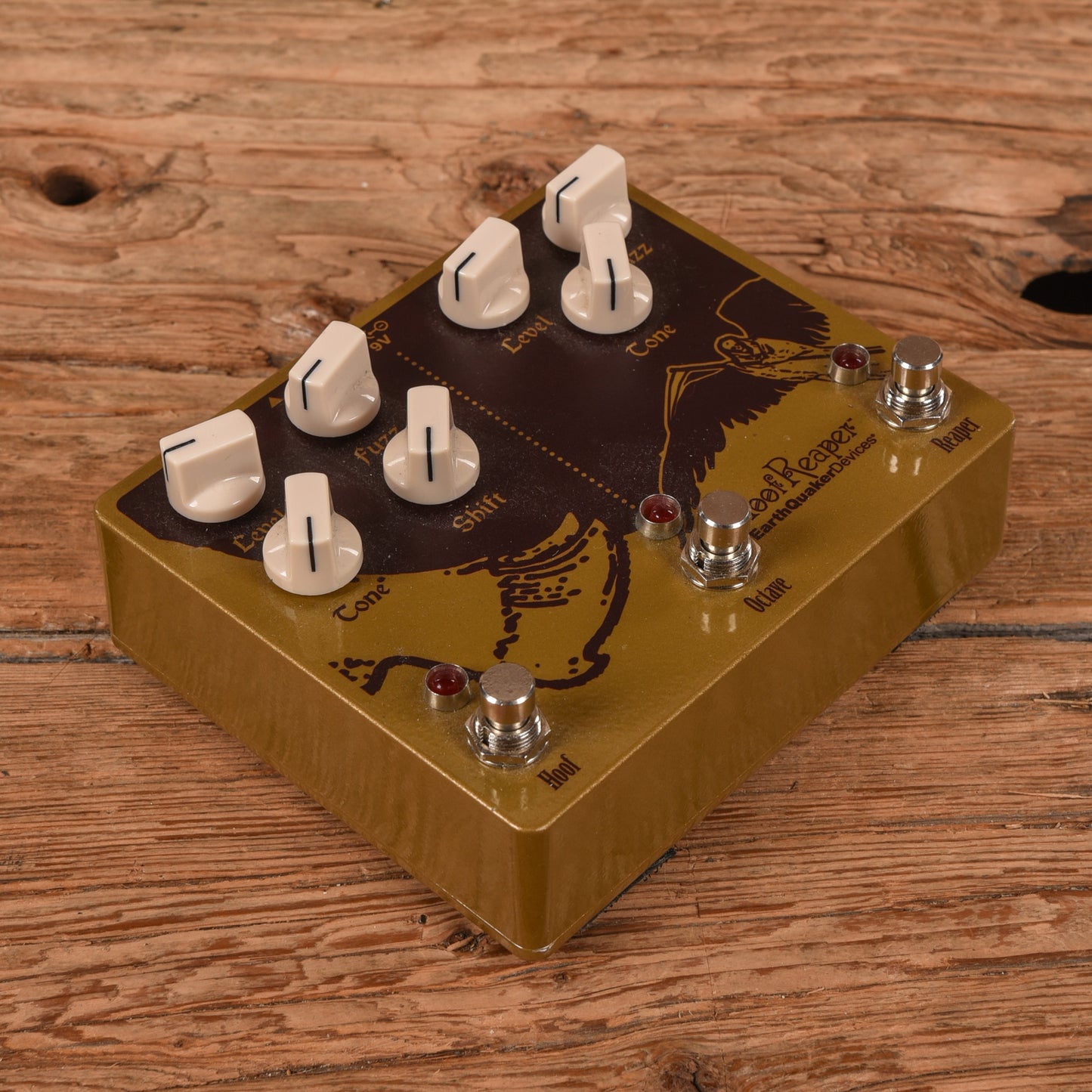 Earthquaker Devices Hoof Reaper Double Fuzz with Octave Up Effects and Pedals / Fuzz