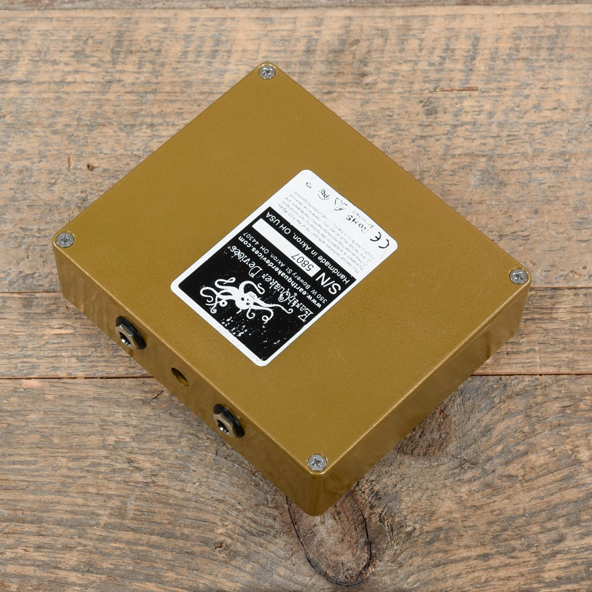 Earthquaker Devices Hoof Reaper v2 Dual Fuzz w/Octave Up Effects and Pedals / Fuzz