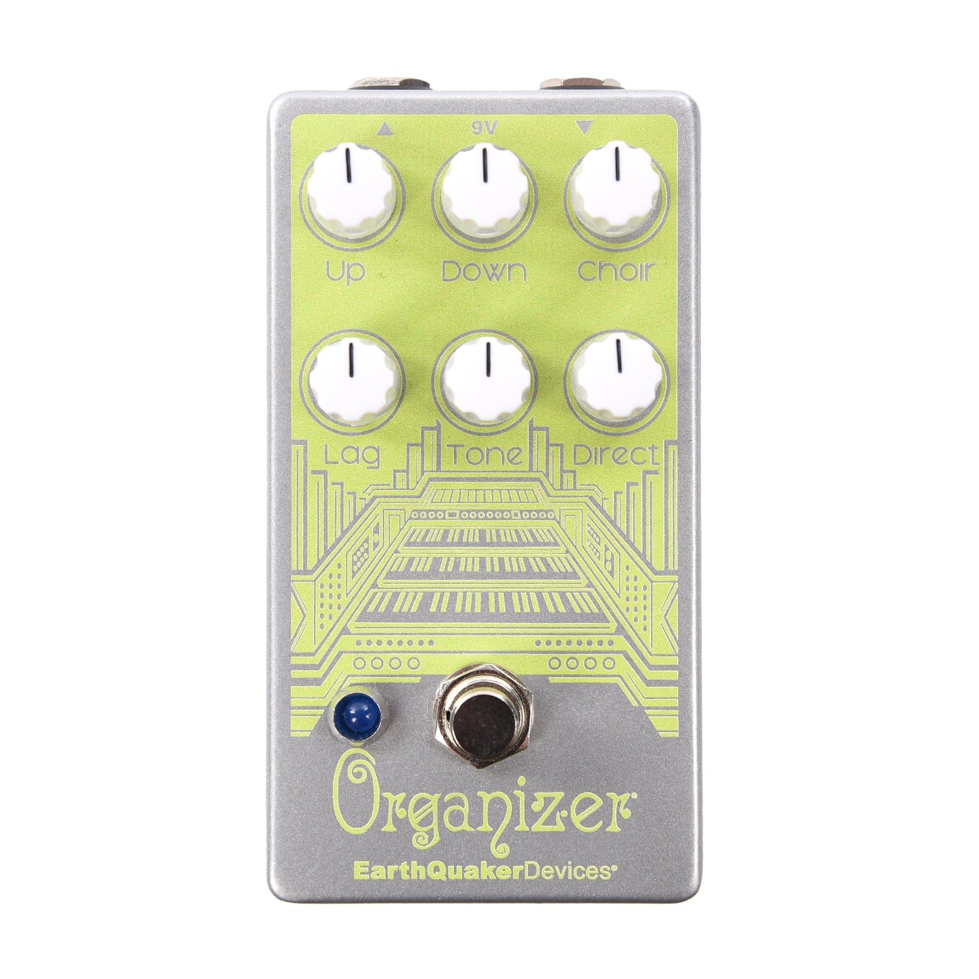 organizer pedal EarthQuaker Devices Organizer Polyphonic Organ Emulator V2 One-of-a-Kind Color #02