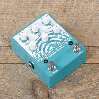 Earthquaker Devices Rainbow Machine v2 Polyphonic Pitch Mesmerizer Teal & White Effects and Pedals / Octave and Pitch