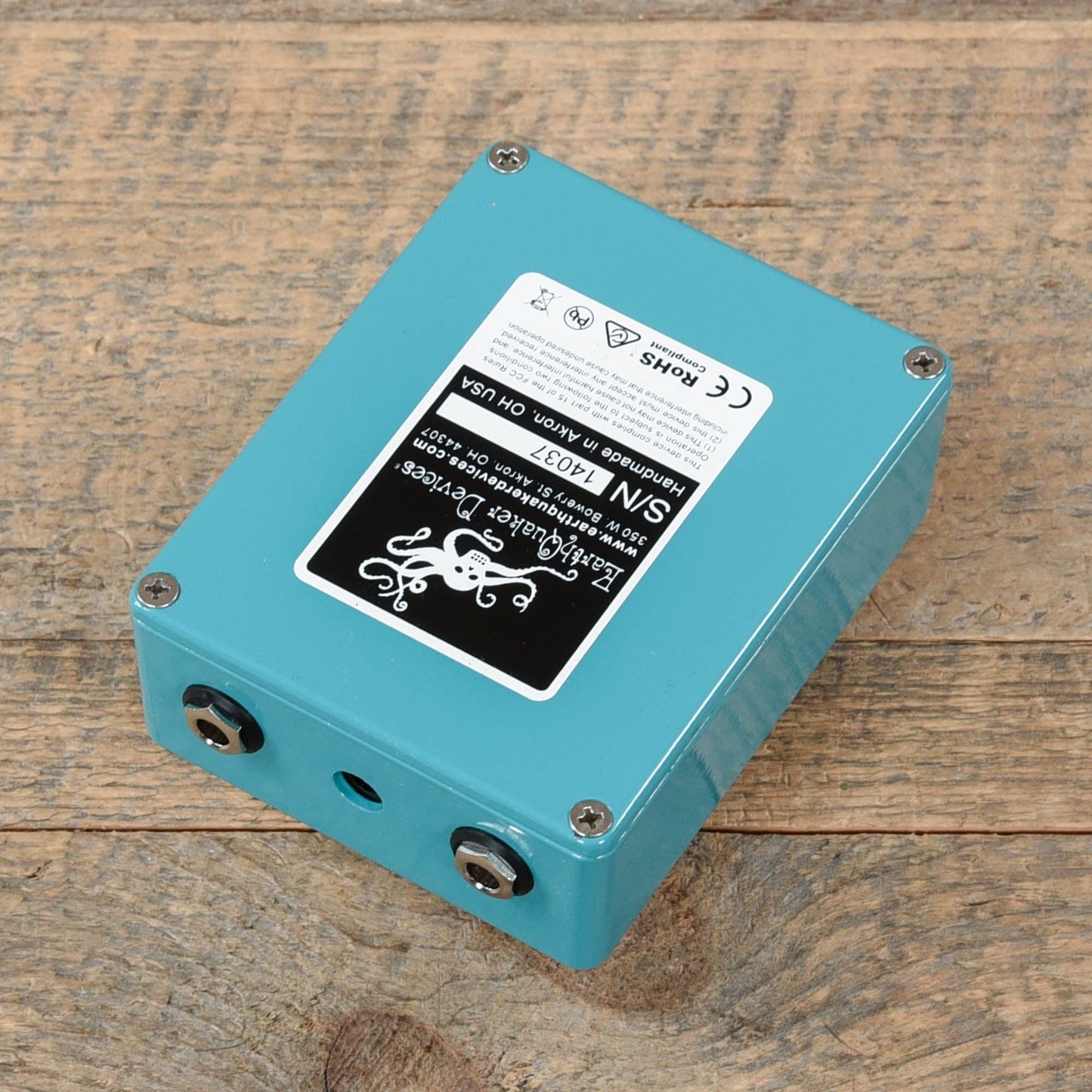 Earthquaker Devices Rainbow Machine v2 Polyphonic Pitch Mesmerizer Teal & White Effects and Pedals / Octave and Pitch