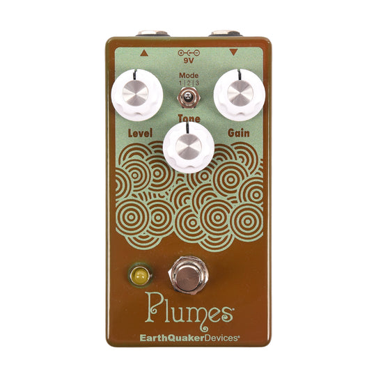 EarthQuaker Devices Plumes Overdrive Pedal One-of-a-Kind #19 Effects and Pedals / Overdrive and Boost