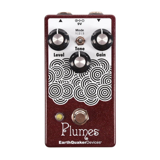 EarthQuaker Devices Plumes Overdrive Pedal One-of-a-Kind #38 Effects and Pedals / Overdrive and Boost