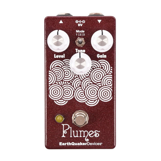 EarthQuaker Devices Plumes Overdrive Pedal One-of-a-Kind #41 Effects and Pedals / Overdrive and Boost