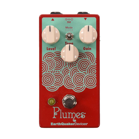 EarthQuaker Devices Plumes Small Signal Shredder One-of-a-Kind Color #32 Effects and Pedals / Overdrive and Boost