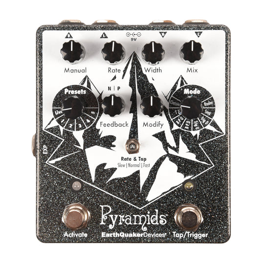EarthQuaker Devices Pyramids Stereo Flanging Device Pedal One-of-a-Kind #03 Effects and Pedals / Phase Shifters