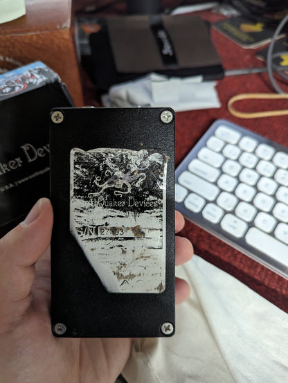 Earthquaker Devices Afterneath v3 Enhanced Otherworldly Reverberation Machine Black & Pastel Purple Effects and Pedals / Reverb