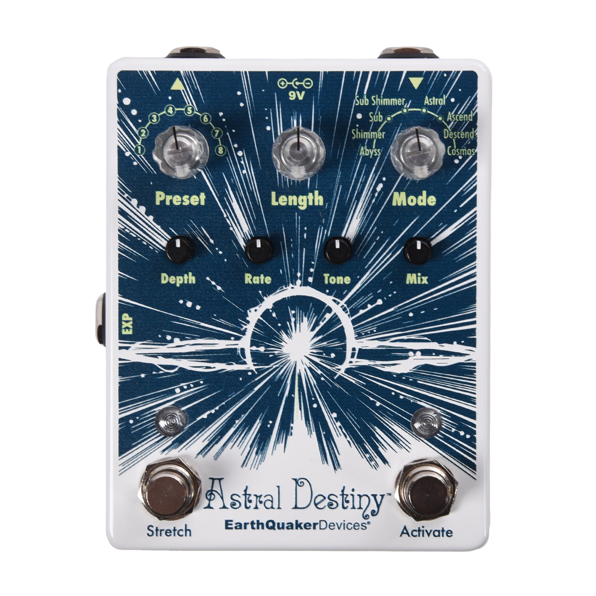 EarthQuaker Devices Astral Destiny Octal Octave Reverb One-of-a-Kind #02 Effects and Pedals / Reverb