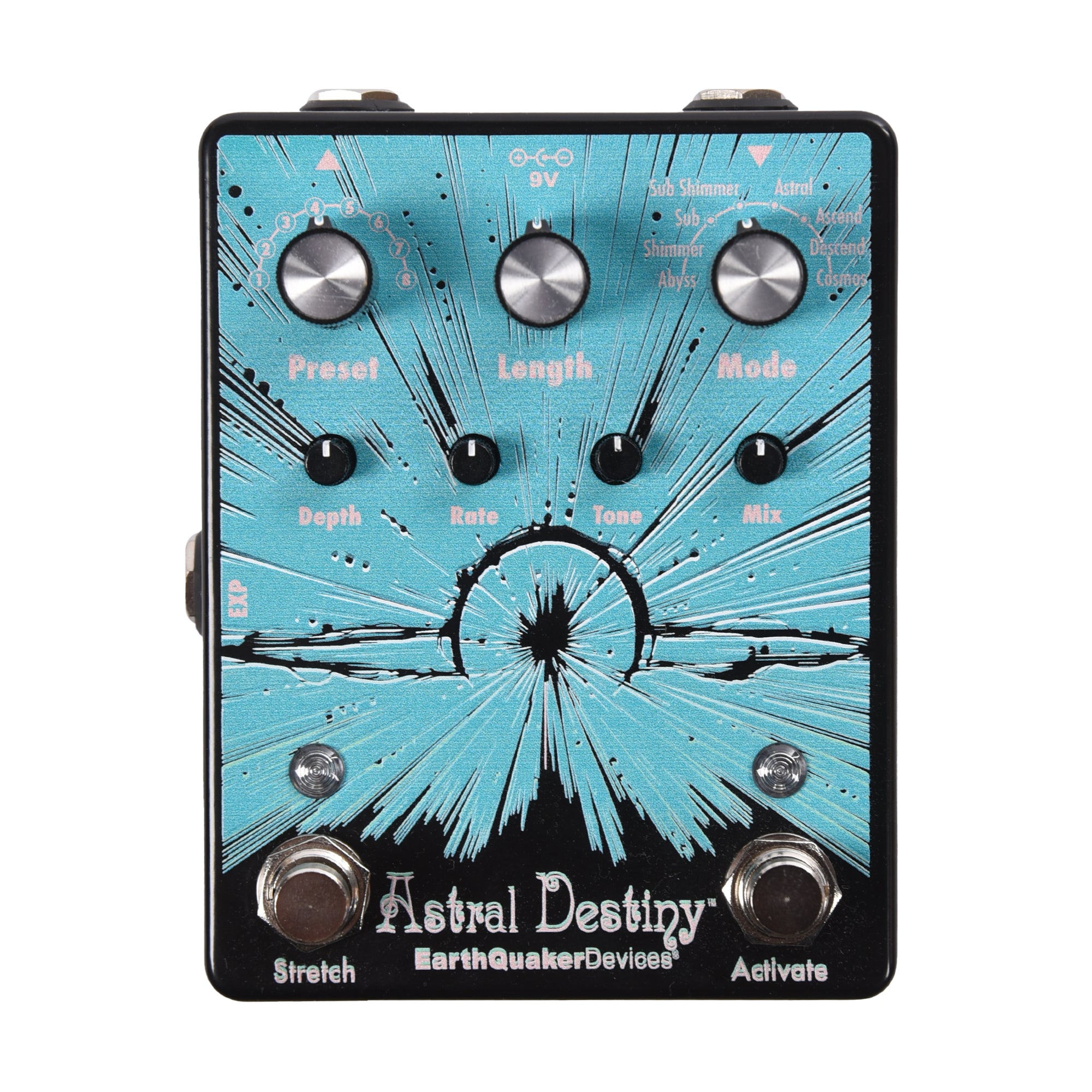 EarthQuaker Devices Astral Destiny Octal Octave Reverb One-of-a-Kind #04 Effects and Pedals / Reverb