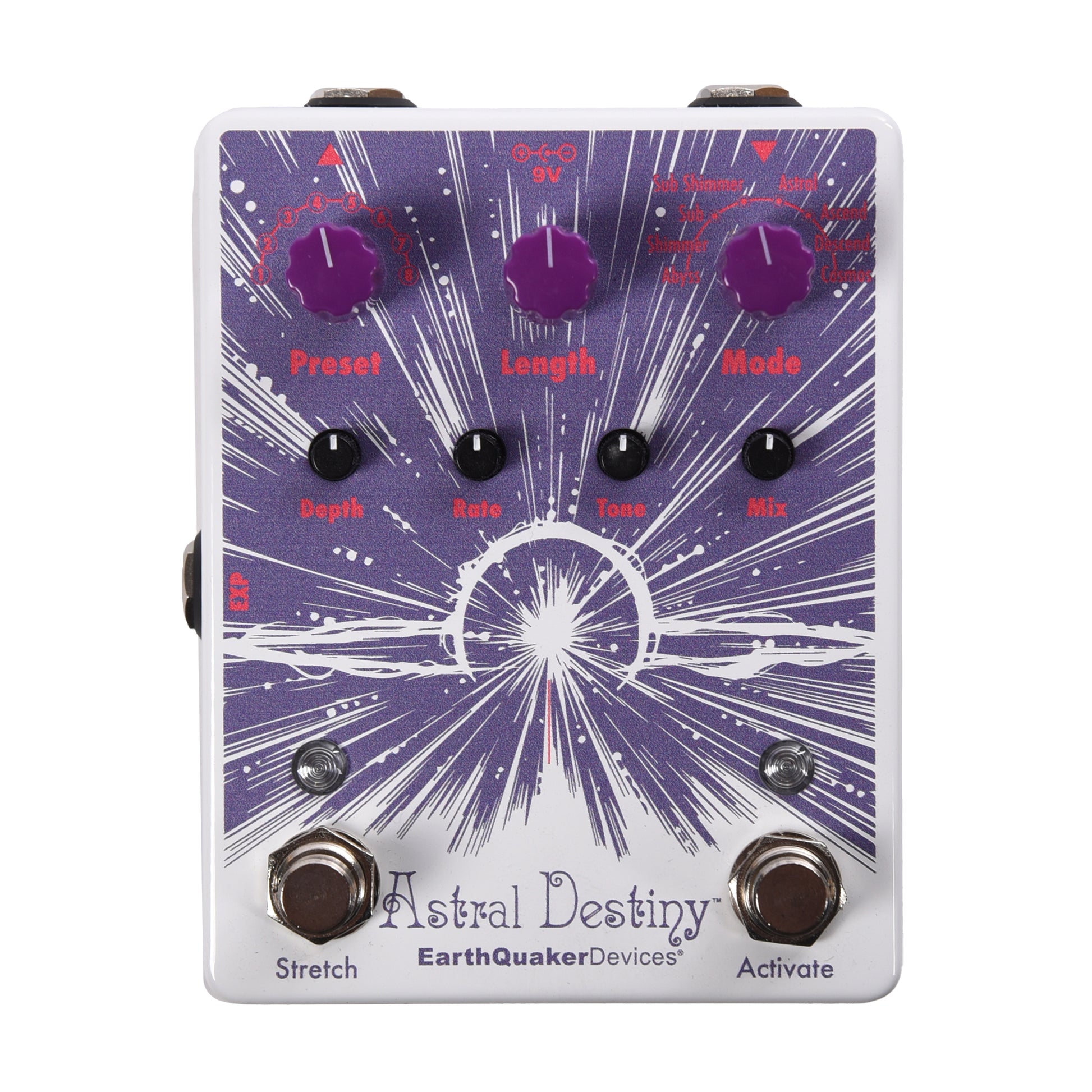 EarthQuaker Devices Astral Destiny Octal Octave Reverb One-of-a-Kind #05 Effects and Pedals / Reverb