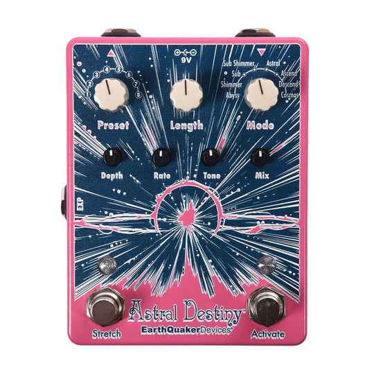 EarthQuaker Devices Astral Destiny Octal Octave Reverb One-of-a-Kind #07 Effects and Pedals / Reverb