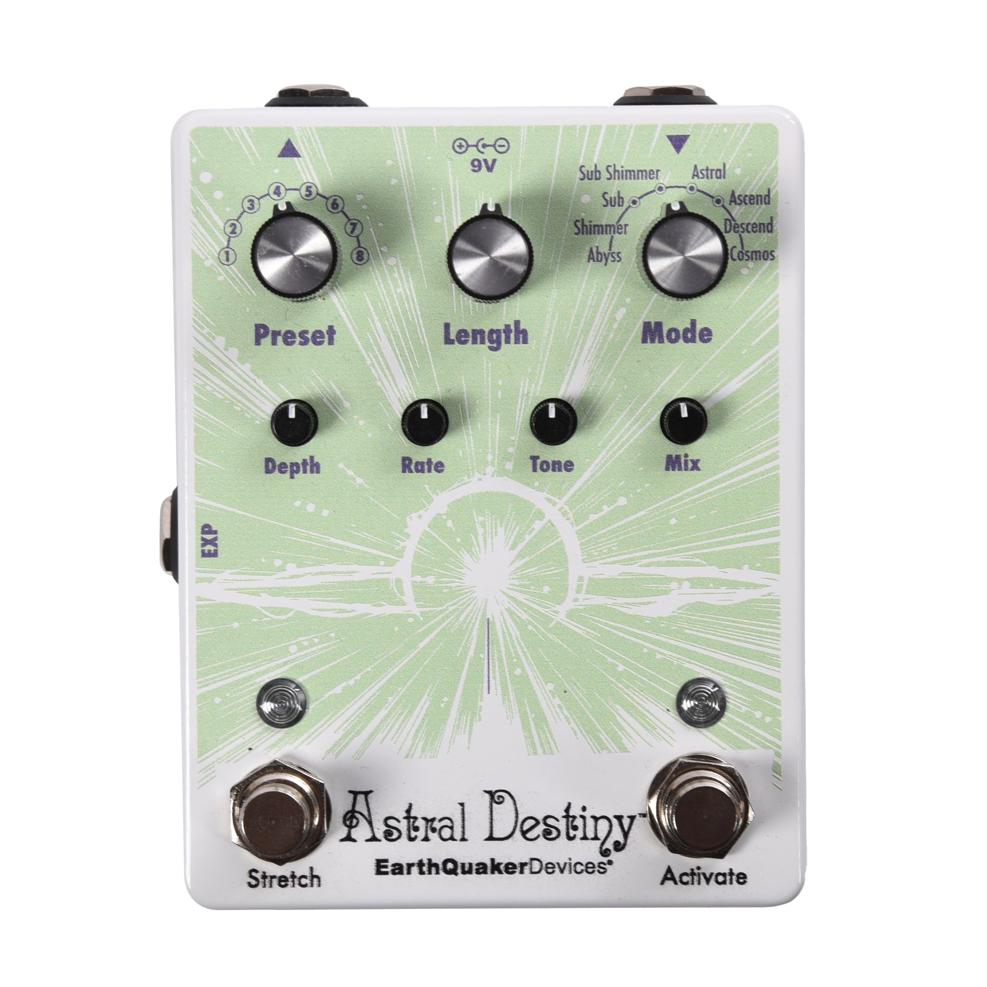 EarthQuaker Devices Astral Destiny Octal Octave Reverb One-of-a-Kind #09 Effects and Pedals / Reverb