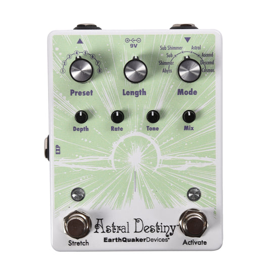 EarthQuaker Devices Astral Destiny Octal Octave Reverb One-of-a-Kind #09 Effects and Pedals / Reverb