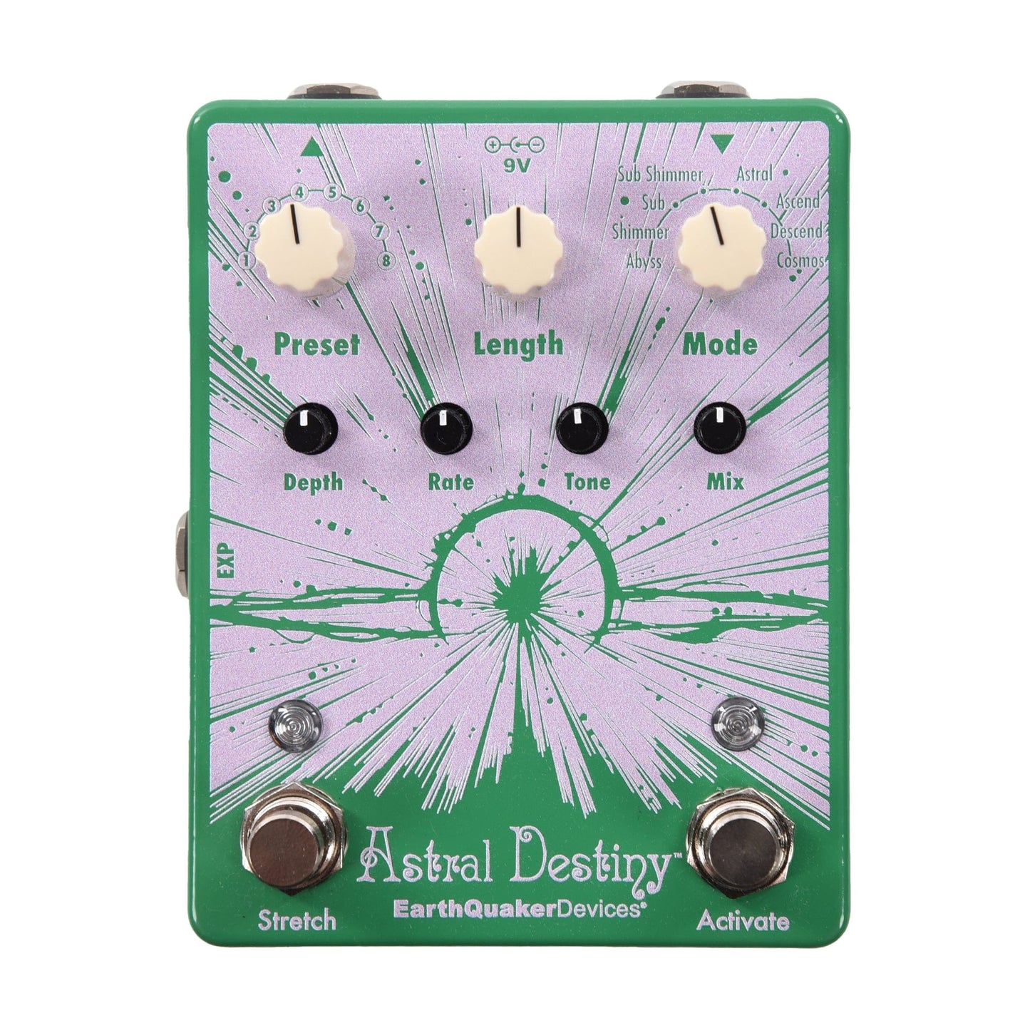 EarthQuaker Devices Astral Destiny Octal Octave Reverberation 