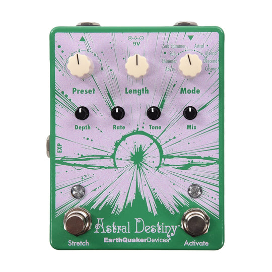 EarthQuaker Devices Astral Destiny Octal Octave Reverberation Odyssey One-of-a-Kind Color #02 Effects and Pedals / Reverb