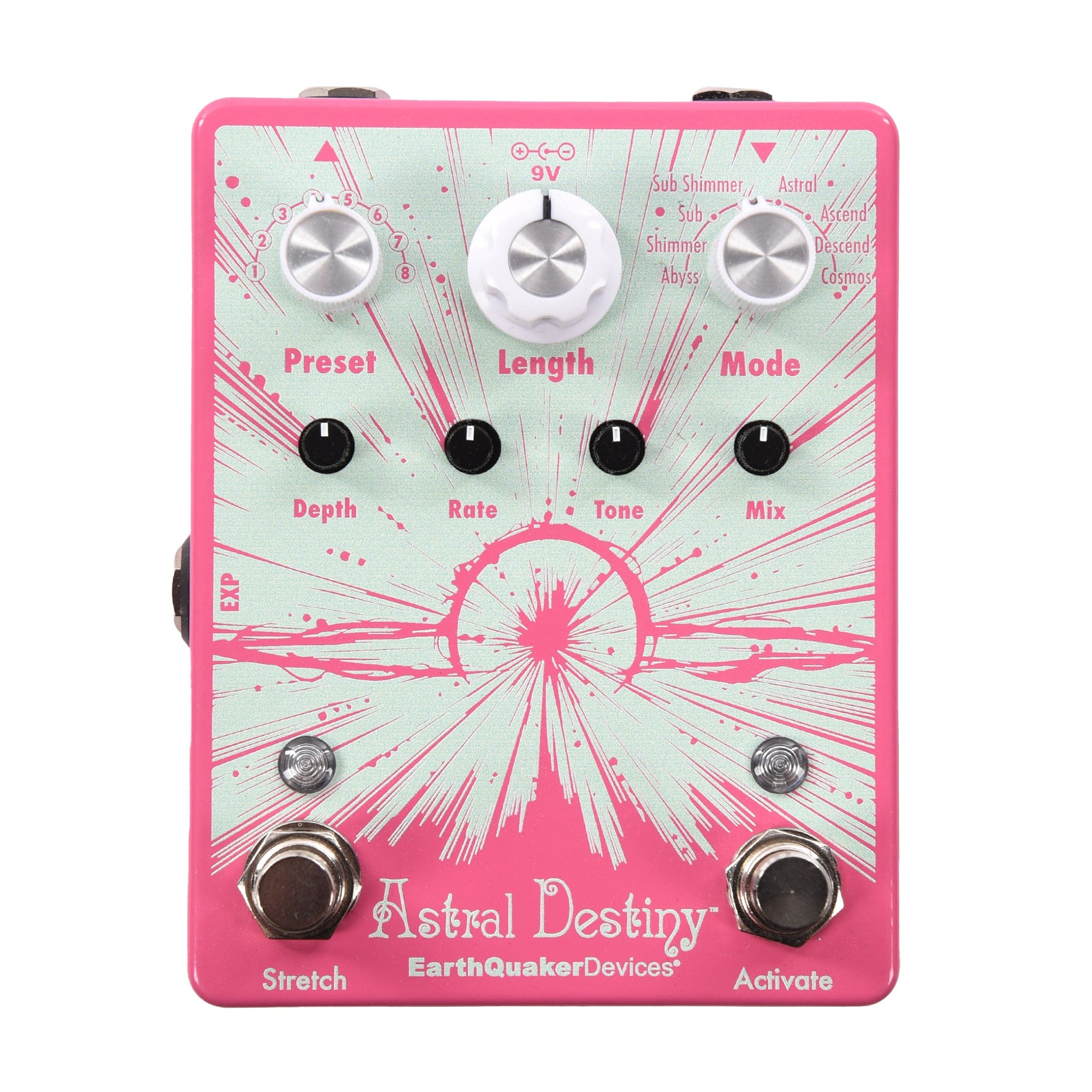 EarthQuaker Devices Astral Destiny Octal Octave Reverberation Odyssey One-of-a-Kind Color #03 Effects and Pedals / Reverb