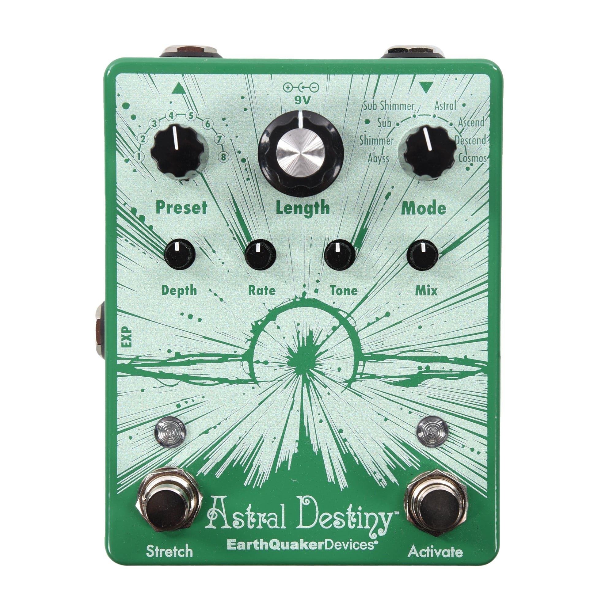 EarthQuaker Devices Astral Destiny Octal Octave Reverberation Odyssey One-of-a-Kind Color #04 Effects and Pedals / Reverb