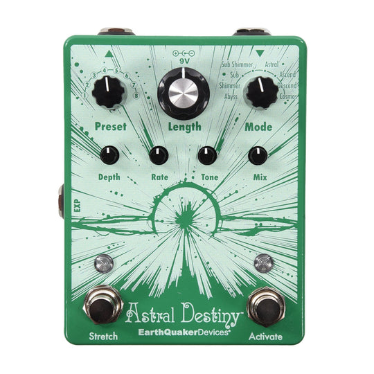 EarthQuaker Devices Astral Destiny Octal Octave Reverberation Odyssey One-of-a-Kind Color #04 Effects and Pedals / Reverb