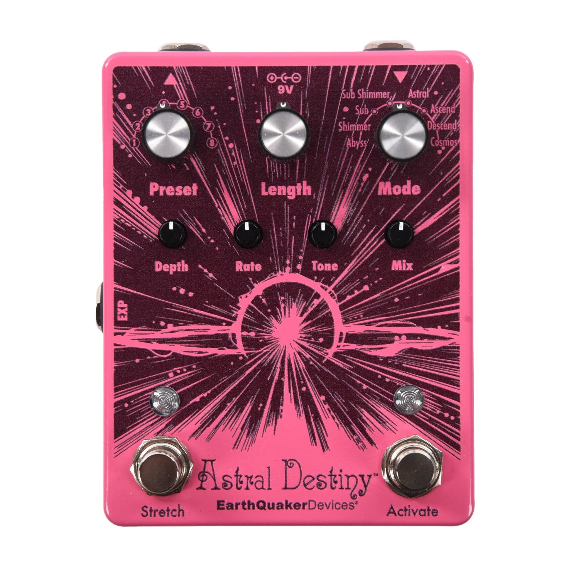 EarthQuaker Devices Astral Destiny Octal Octave Reverberation Odyssey One-of-a-Kind Color #06 Effects and Pedals / Reverb