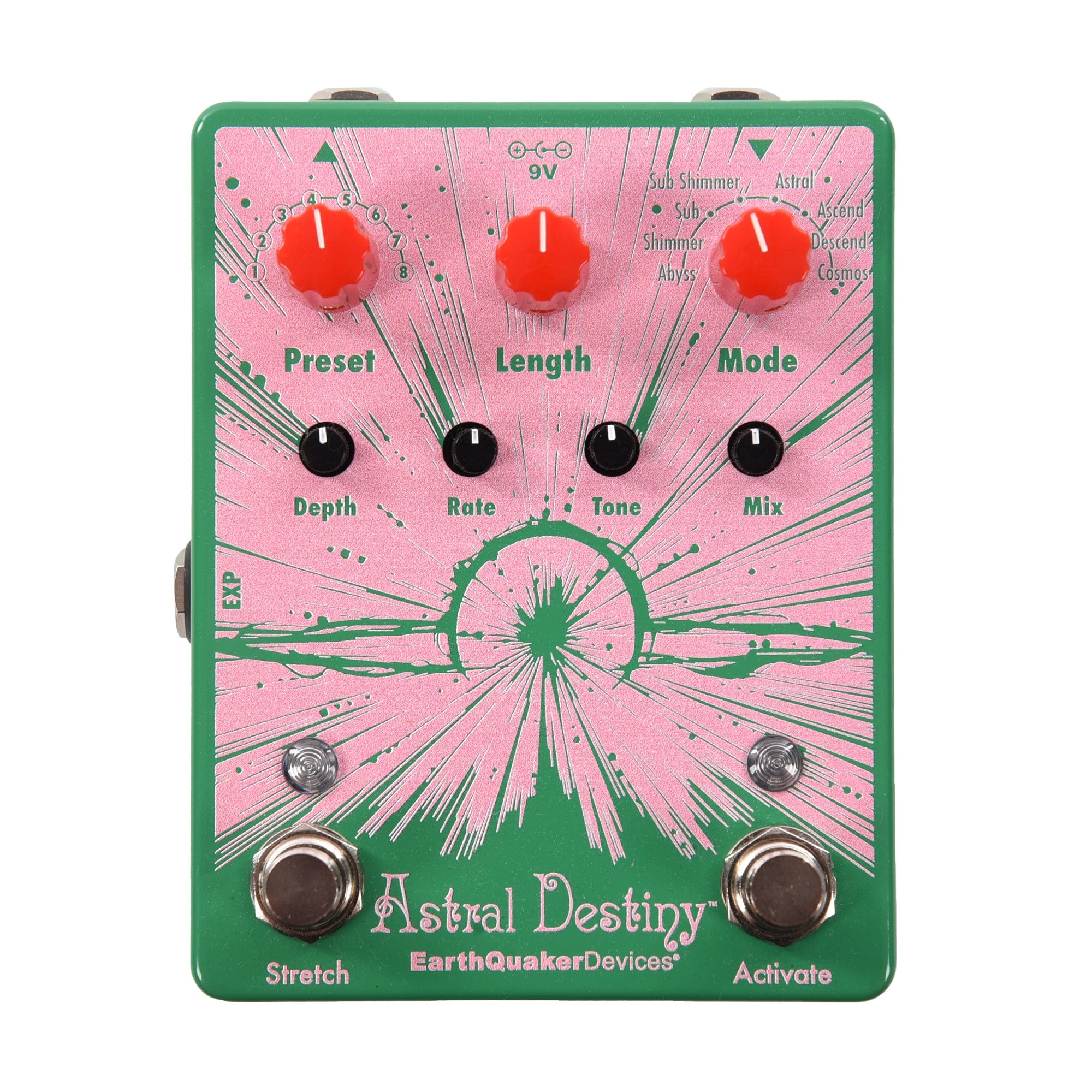 EarthQuaker Devices Astral Destiny Octal Octave Reverberation Odyssey One-of-a-Kind Color #13 Effects and Pedals / Reverb